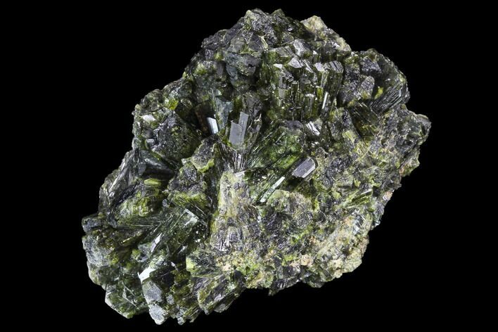 Epidote Crystal Cluster - Peru #98970